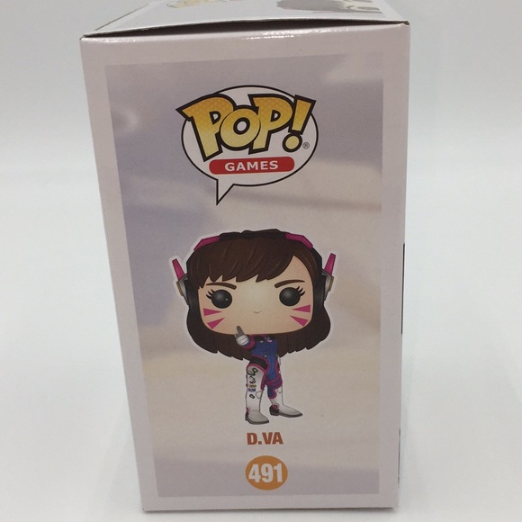 Overwatch D Va Eb Games Exclusive Funko Pop 491 Diamond Collection Figure - Picture 4 of 11